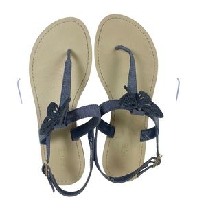 Children's Place Girls Butterfly Sandals